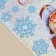 Interior stickers "Santa Claus", holography 21 x 29.7 cm, new year