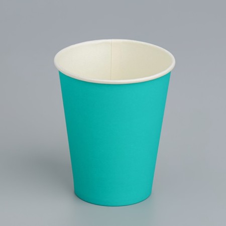 Paper glass "turquoise" 165 ml, diameter 70 mm