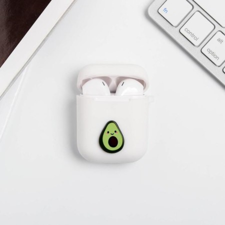 Avocado headphone cover, 5.4 x 5.2 cm-2