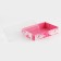 Confectionery packaging, Makarun box with PVC lid, "Happy Moments", 17 x 12 x 3 cm