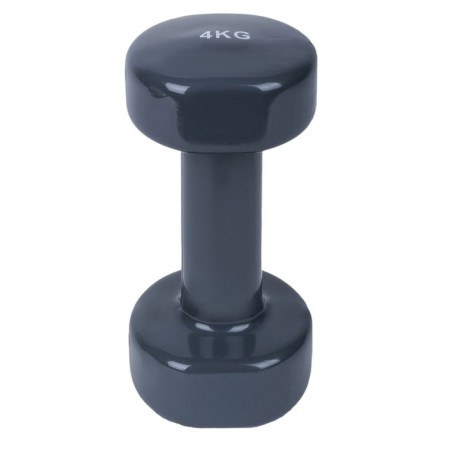 Vinyl dumbbell ATEMI AD054, cast iron, 4 kg-3