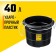 Construction bucket Stayer Strong 06085-40_z01, plastic, 40 liters