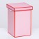 The box is folding, red, 14 x 23 cm