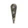 Hook furniture tundra TKO001, one -rod, bronze