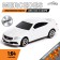 Metal Mercedes-AMG C63 S Coupe, 1:64, white color