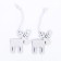 Set of pendants "Deer", 2 pcs.