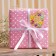 Packaging burlap with “from all heart” with postcards, 0.5 x 4 m