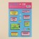 Paper stickers "stickers", 14 × 21 cm