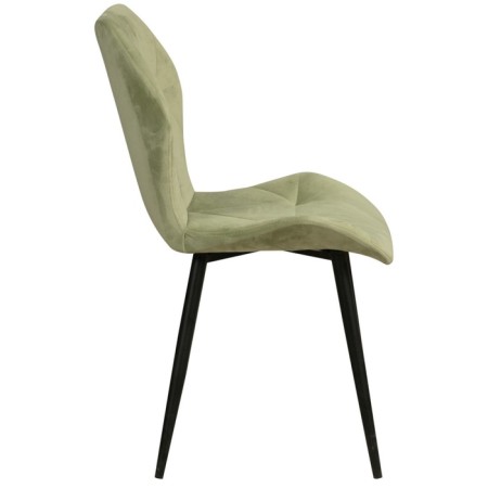 Dora's chair, velor tenerife nephritis / black metal-1