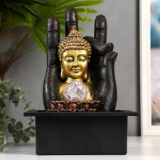 The desktop fountain from the network, backlight 