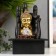 The desktop fountain from the network, backlight "Buddha and hand" 35x20x25 cm