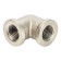 STOUT SFT-0014-000014, 1/4 ", internal/internal thread, nickelled brass