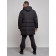 Extensive male winter park, size 58, black color