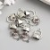 Decor Metal for creativity "Text" (A35087) 2.2x1.7 cm