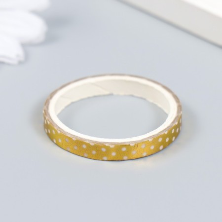 Glue tape Paper "Pearl Smoke" set of 20 pcs width. 0.5 cm dl. 2 m 4x10 cm-2