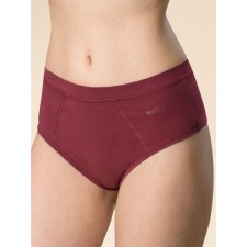 Female cowards, size 44, burgundy color
