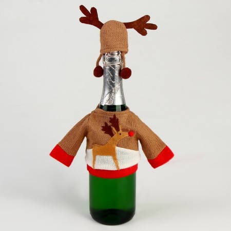 Clothing for a bottle "Deer costume"-2