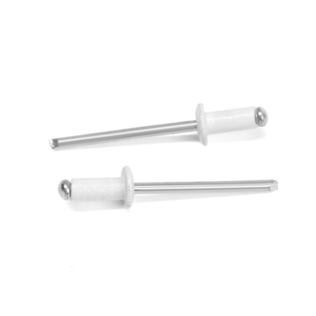 Rolls of the tundra krep, exhaust, aluminum-old, 4x10 mm, white, 50 pcs-1