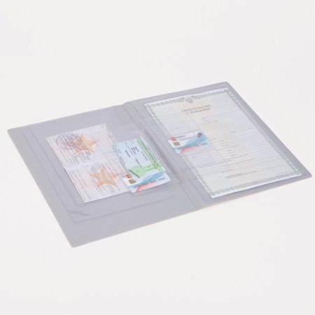 Document folder, 1 set, orange color-3