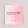 Bant for hair white school "the most cute" elastic band, 11 x 13 cm
