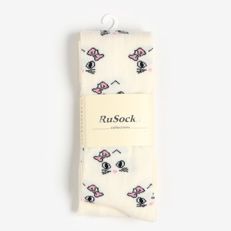 Pantyhose baby, milk/cats, height 104-110 cm-3
