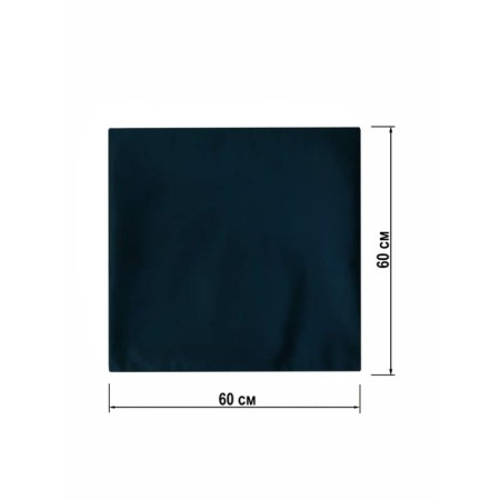Decorative pillowcase on a pillow, size 60x60 cm-2