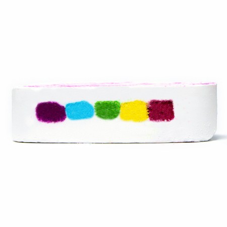 The bathtub "cloud", white-pink, rainbow, 150 g-1