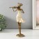 Souvenir Polystone "Violinist" Sand with bronze 13x9.5x25 cm