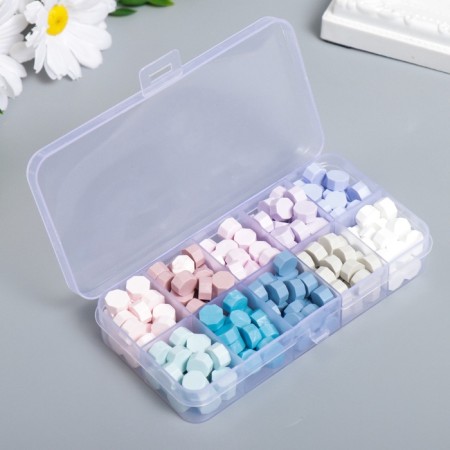 Surgus set "Pink and Blue" pastel matte 10 colors 12.7x6.5x2 cm-4