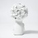 Figure Polystone "Love" Color White 12 x 6.5 x 22 cm