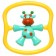 Rattle "giraffes" is turquoise color, crush me