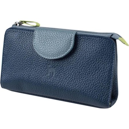N/k wallet-coseter, button. The color of the jeans