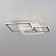 CITILUX CULCH CITILUX “Trinity” CL238231E, 65.5x51x11 cm, 3x23.3W, LED, white color