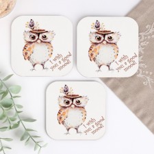 Set of stands for hot, wooden 