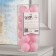Garland "thread" 5 m with nozzles "pink", IP20, transparent thread, 20 LED, white glow, 220 V