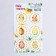 Stick for flowers and gifts "Easter egg", 16 × 9.5 cm