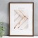 Photo frame Plastic "Mira" 25x35 cm beech with gold (plastic screen)