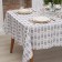 The tablecloth "Air Flowers" 145*250 cm, 100% p/e