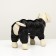 Kombinson on the buttons, size 8 (DS 23 cm, OG 30, Osh 22 cm), black