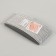 File - emery, abrasiveness 80/100, 18 cm, packing 20 pcs, black color