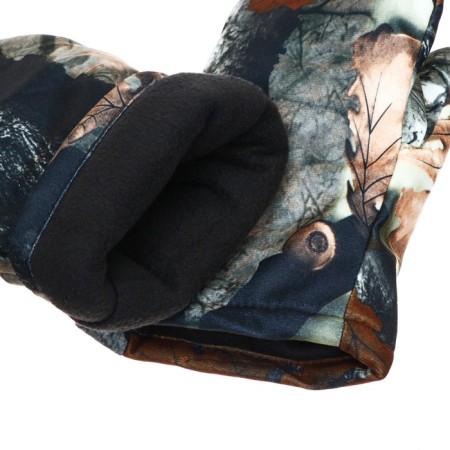 Fisheries insulated with fleece, membrane mittens-2