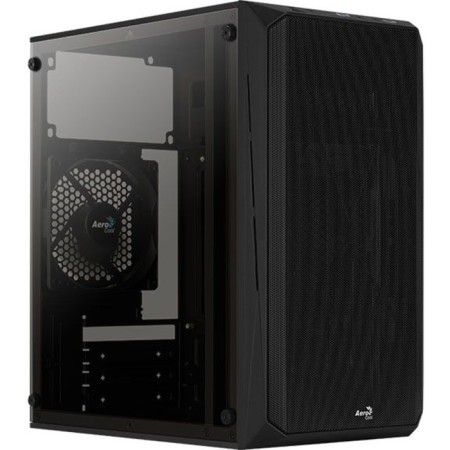AeroCool CS-107-A-BK-V1 Black Black Corps without BP MATX 2x120mm 1xusb2.0 1xusb3.0 Audio-1