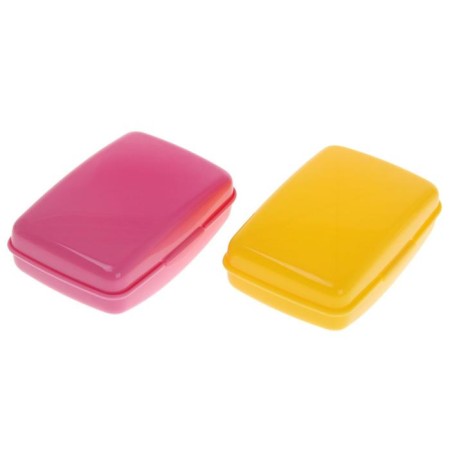 Road soap dish, 10 × 6.8 × 4.4 cm, color mix-5