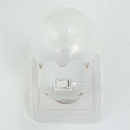 Nightlight "Flower" LED white 7x7x11 cm Risalux-4
