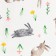Fluffy Bunnies 35x60cm 100% HP, 164 g/m2