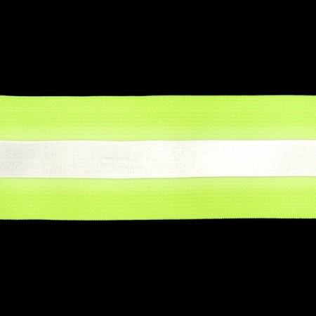 Reflective ribbon tape, 50 mm, 10 ± 1 m, light green color-1