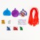 New Year's gift set for creating Christmas tree decorations "New Year!", 18 toys
