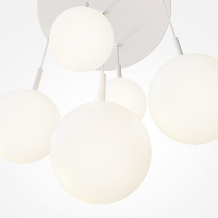 Suspension lamp Maytoni Mod321PL-05W, 5XE14, 40W, 45x45x222.5 cm, white color-1
