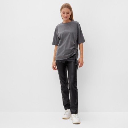 Women's T-shirt with Kulika Minaku Regular Fit: Gray, rr 52-1