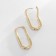 Earrings metal xuping value, color gold